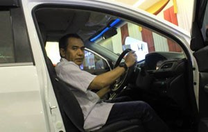 ketua panitia Lomba Foto Infrastruktur NTT, palce Amalo. Foto NTTterkini.com